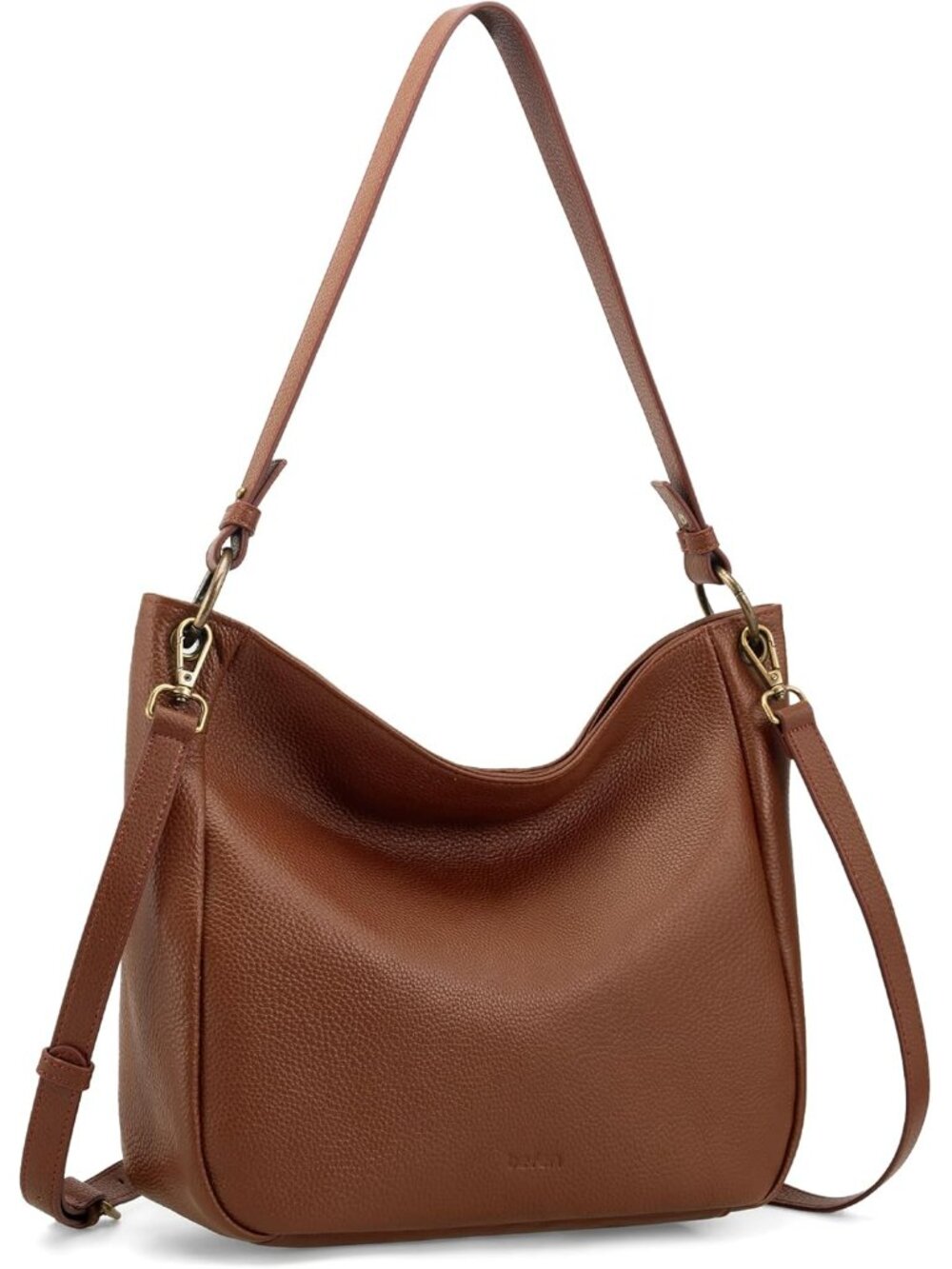 Genuine Leather Hobo Crossbody Bags for Women Vintage Leather Purses Soft Handba